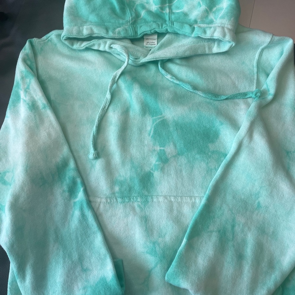 Hand tie dyed in USA hoodies unisex